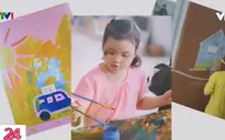 Những nụ cười ở lớp học vẽ đặc biệt dành cho trẻ tự kỷ