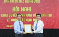 Đồng chí Nguyễn Hồng Diên giữ chức vụ Phó Trưởng Ban Tuyên giáo Trung ương