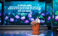 Trao giải cho các tác phẩm chủ đề học và làm theo Bác Hồ
