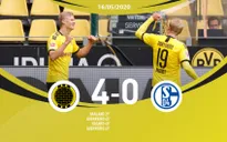 Borussia Dortmund 4-0 Schalke 04: Đại tiệc bàn thắng