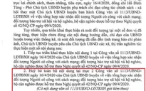 Hủy một phần công văn "đề nghị dân từ chối nhận hỗ trợ"