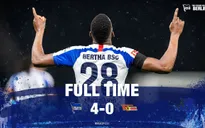 Hertha Berlin 4-0 Union Berlin: Derby một chiều! (Vòng 27 giải VĐQG Đức Bundesliga)