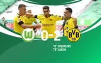 VIDEO Highlights: Wolfsburg 0-2 Dortmund (Vòng 27 Bundesliga)