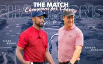 Tiger Woods và Peyton Manning thắng "The Match: Champions for Charity"