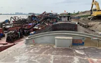 Vây bắt hàng chục cát tặc trên sông Hồng