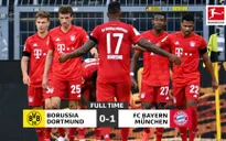 VIDEO Highlights: Dortmund 0-1 Bayern Munich (Vòng 28 giải VĐQG Đức Bundesliga)