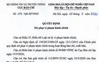 Tước giấy phép hoạt động báo điện tử 1 tháng với báo Phụ nữ TP.HCM