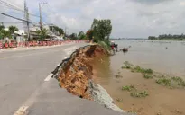 An Giang công bố tình huống khẩn cấp do sạt lở