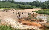 Di dời nhiều hộ dân ở Phú Thọ khi đập Đầm Thìn bị vỡ