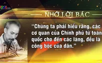 Cán bộ phải là công bộc của dân