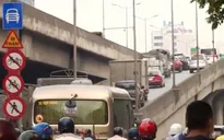 Ùn tắc trên đường vành đai 3 trên cao
