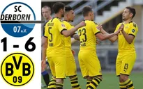 VIDEO Highlight: Paderborn 1-6 Dortmund (Vòng 29 bóng đá Đức Bundesliga)