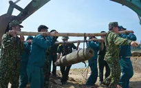 Hủy nổ an toàn quả bom 500kg "phơi nắng" 3 ngày