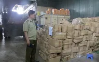 21 tấn hàng hoá không rõ nguồn gốc bị tiêu huỷ