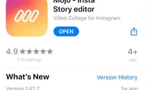 Sáng tạo Story trên Instagram với ứng dụng Mojo