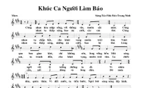"Khúc ca người làm báo": Sáng tác ý nghĩa nhân ngày Báo chí Cách mạng Việt Nam