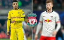 Chuyển nhượng bóng đá quốc tế ngày 14/6: Từ bỏ Werner, Liverpool dồn sức cho Sancho
