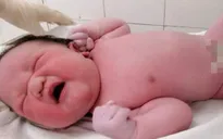 Bé sơ sinh ở Hà Nội vừa chào đời nặng 5.3kg