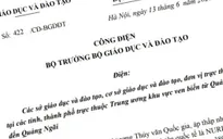 Ứng phó bão số 1: Đảm bảo an toàn cho học sinh, sinh viên, giáo viên và giảng viên