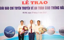Trao giải thưởng báo chí tuyên truyền về an toàn giao thông