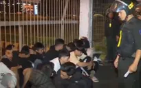 Hai nhóm thanh thiếu niên vác hung khí đi hỗn chiến bị ngăn chặn kịp thời