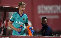 Barcelona nhận tin dữ về Frenkie de Jong