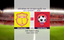 VIDEO Highlights: DNH Nam Định 0-2 CLB Hải Phòng (Vòng 6 LS V.League 1-2020)