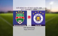 VIDEO Highlights: B.Bình Dương 0-2 CLB Hà Nội (Vòng 6 LS V.League 1-2020)