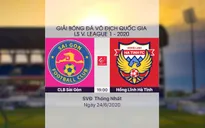 VIDEO Highlights: CLB Sài Gòn 1-1 Hồng Lĩnh Hà Tĩnh (Vòng 6 LS V.League 1-2020)