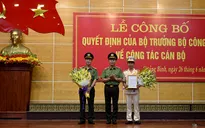 Bổ nhiệm Tư lệnh Bộ Tư lệnh Cảnh vệ, lãnh đạo Công an 5 địa phương