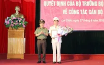 Trao quyết định bổ nhiệm tân Giám đốc Công an tỉnh Lai Châu, Bắc Kạn