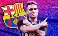 Barcelona đạt thỏa thuận hợp đồng 5 năm với Lautaro Martinez