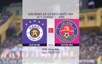 VIDEO Highlights: CLB Hà Nội 0-1 CLB Sài Gòn (Vòng 7 LS V.League 1-2020)