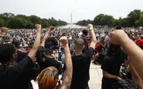 Biểu tình ngày cuối tuần ở Washington diễn ra khá ôn hòa