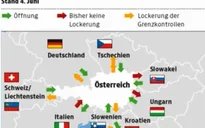 Hồi sinh không gian đi lại tự do Schengen cứu du lịch: Nước mở cửa, nước vẫn đóng?