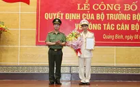 Điều động, bổ nhiệm nhân sự Công an các tỉnh Quảng Bình, Kiên Giang, Khánh Hòa