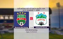VIDEO Highlights: Becamex Bình Dương 1-1 Hoàng Anh Gia Lai (Vòng 9 LS V.League 1-2020)
