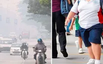 Tiếp xúc với không khí ô nhiễm và thuốc lá, trẻ dễ bị béo phì