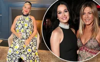 Bà bầu Katy Perry mong muốn Jennifer Aniston làm mẹ đỡ đầu