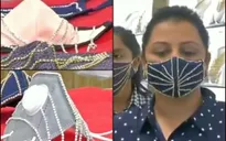 Dân Ấn Độ "phát sốt" với khẩu trang nạm kim cương... chống COVID-19