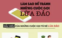 [Infographic] Nhận cuộc gọi lạ, hãy chú ý đến những điều này để không bị lừa!
