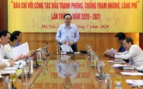 Khởi động giải báo chí về phòng chống tham nhũng