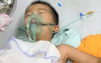 Bé trai 4 tuổi bị trâu húc thủng màng phổi
