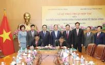Ban Kinh tế Trung ương - Ban Đối ngoại Trung ương ký thỏa thuận hợp tác