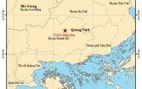 Quảng Ninh xuất hiện động đất 2,6 độ Richter