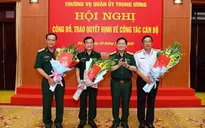 Trao quyết định của Thủ tướng bổ nhiệm 3 Thứ trưởng Bộ Quốc phòng mới