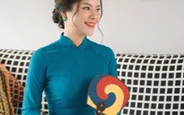 Tina Yuan diện thiết kế áo dài của NTK Thuy Dinh trong bộ ảnh mới nhất