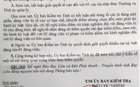 Kỷ luật cảnh cáo 2 Phó Giám đốc Sở Giao thông Vận tải Bạc Liêu thiếu gương mẫu
