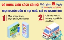 Đúng 0h ngày 28/7, Đà Nẵng bắt đầu thực hiện giãn cách xã hội trong vòng 15 ngày