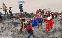 Tìm thấy 166 thi thể nạn nhân vụ sập mỏ đá quý ở Myanmar